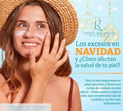 ¿CÓMO AFECTAN LOS EXCESOS DE LA NAVIDAD A LA PIEL?